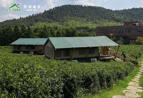 灵通民宿帐篷亮相上海国际篷房展 灵通民宿帐篷亮相上海国际篷房展