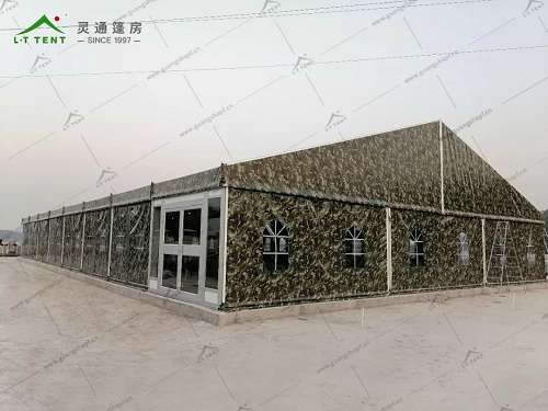 灵通篷房为企业搭建临时仓储篷房 灵通篷房为企业搭建临时仓储篷房