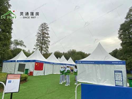 灵通篷房服务于世界军人运动会 灵通篷房服务于世界军人运动会