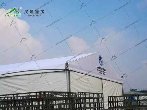 灵通篷房服务于第二届上海进博会 灵通篷房服务于第二届上海进博会